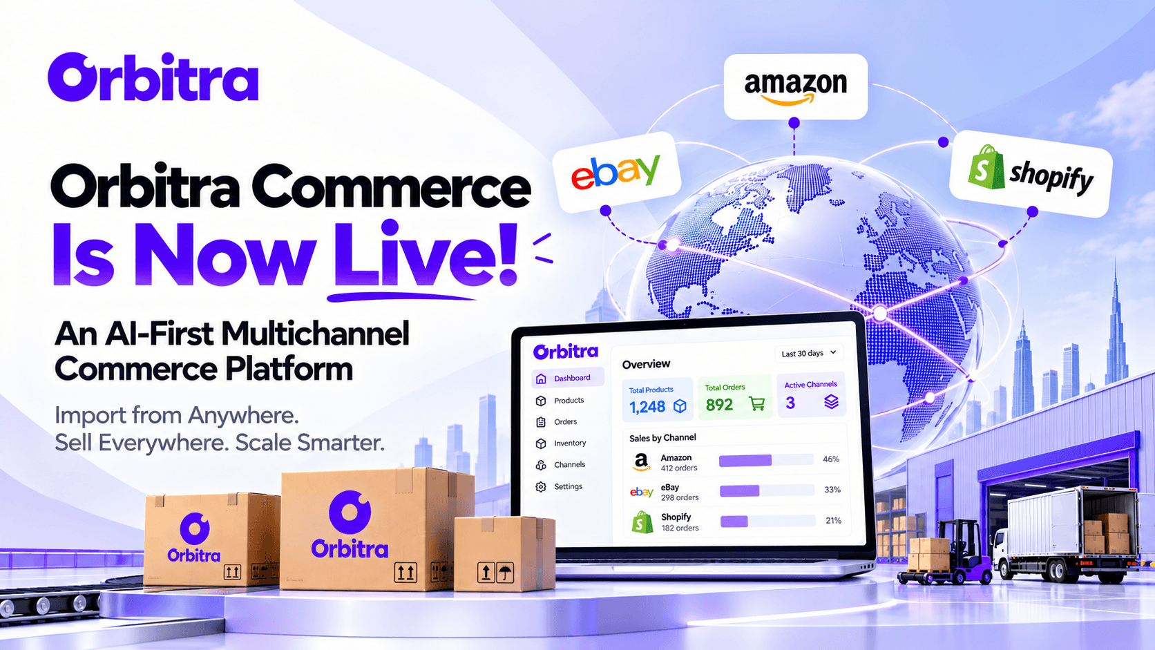 Orbitra Commerce Is Now Live : An AI-First Multichannel Commerce Platform